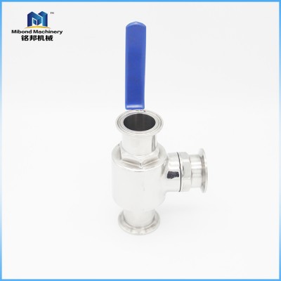 High Quality China industrial Sanitary Stainless Steel 3 way gate valve